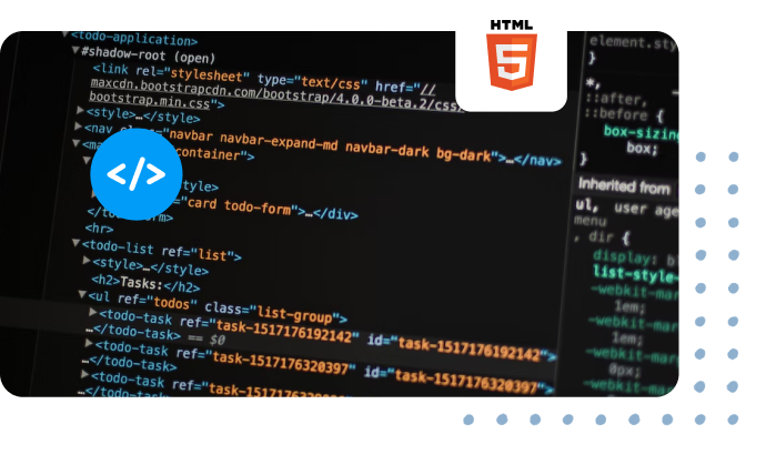 screenshot of javascript example